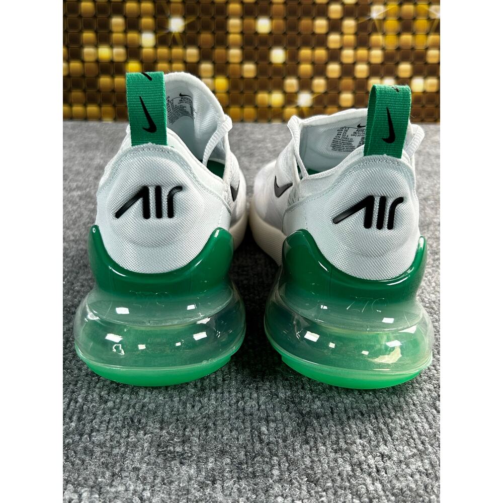 Nike Air Max 270 Women's White Green Running Shoes Size 8 - Picture 4 of 13